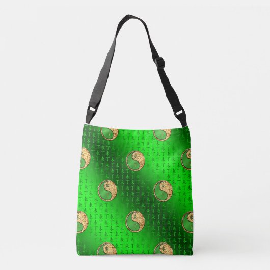 Jaar van de vuurgeit crossbody tas (Achterkant)