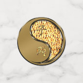 Jaar van de vuurkoers confetti (Kleine voorkant)