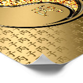 Jaar van de vuurkoers poster (Hoek)