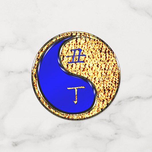 Jaar van de Vuuros Confetti (Kleine voorkant)