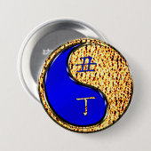 Jaar van de Vuuros Ronde Button 7,6 Cm (Voorkant /achterkant)
