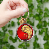 Jaar van de Vuurtijger Sleutelhanger (Hand)