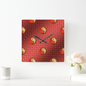 Jaar van de Vuurtijger Vierkante Klok (Huis)