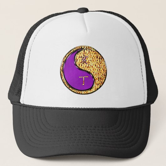 Jaar van de Vuurzwijn Trucker Pet (Voorkant)