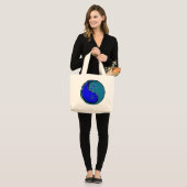 Jaar van de Water Os Grote Tote Bag (Voorkant (model))