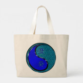 Jaar van de Water Os Grote Tote Bag (Achterkant)
