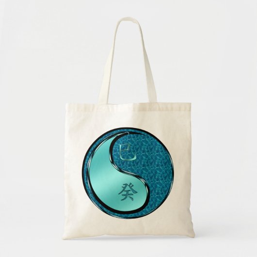 Jaar van de Water Slang Tote Bag (Voorkant)