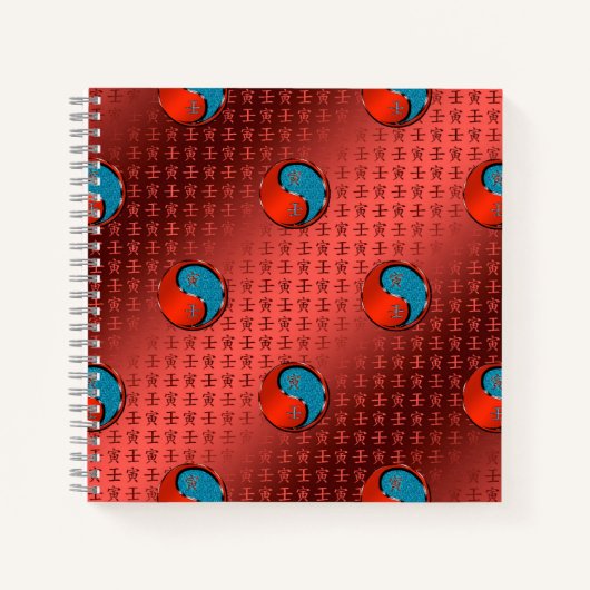 Jaar van de Water Tijger Notitieboek (Voorkant)