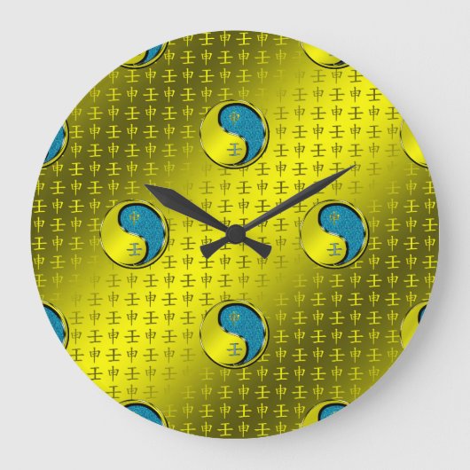 Jaar van de wateraap grote klok (Voorkant)