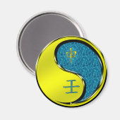 Jaar van de wateraap magneet (Voorkant / Achterkant)