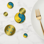 Jaar van de waterdraak confetti (Groep)