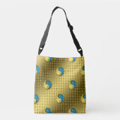 Jaar van de Waterdraak Crossbody Tas (Achterkant)