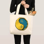 Jaar van de Waterdraak Grote Tote Bag (Voorkant (product))