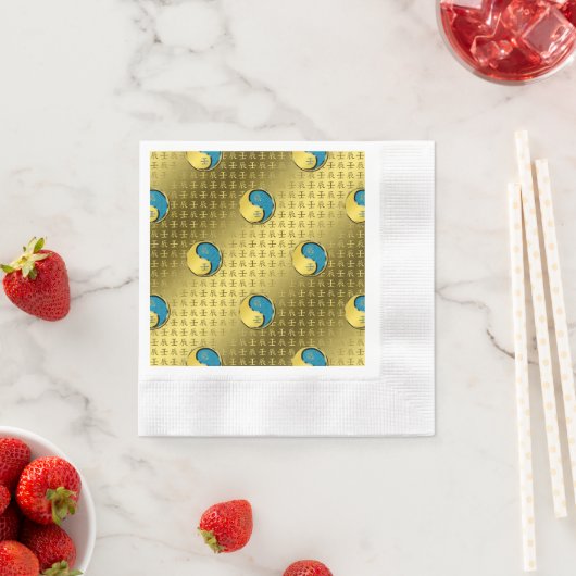 Jaar van de waterdraak servet (Insitu)