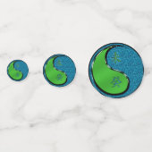 Jaar van de watergeit confetti (Voorkanten)