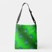 Jaar van de watergeit crossbody tas (Achterkant)