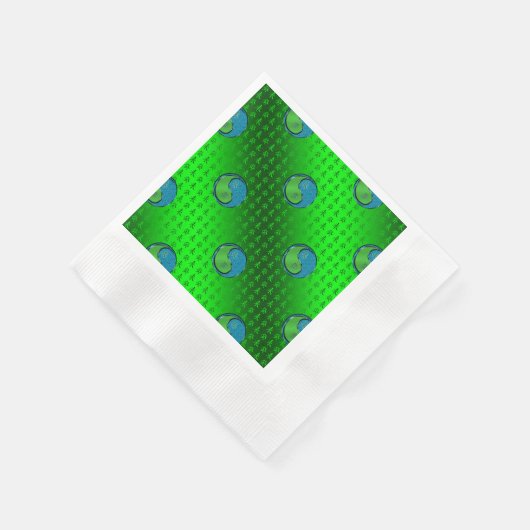 Jaar van de watergeit servet (Hoek)