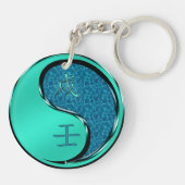 Jaar van de Waterhond Sleutelhanger (Achterkant)