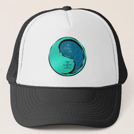 Jaar van de Waterhond Trucker Pet (Voorkant)