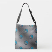 Jaar van de waterkonijn crossbody tas (Achterkant)