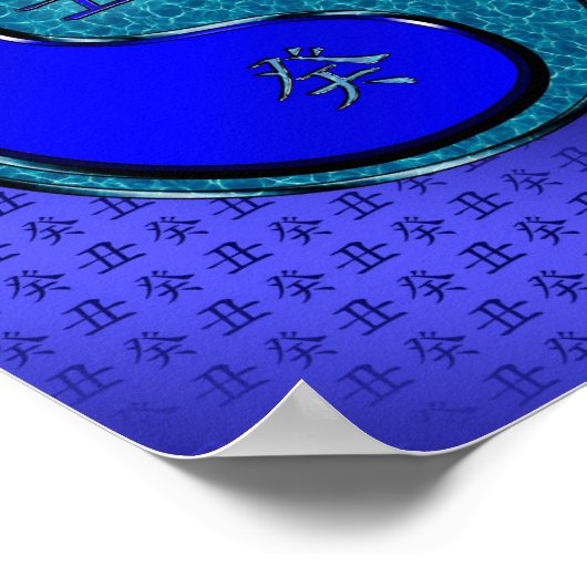 Jaar van de Wateros Poster (Hoek)