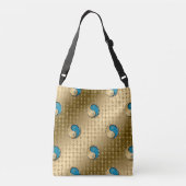 Jaar van de Waterrat Crossbody Tas (Achterkant)