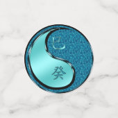 Jaar van de waterslang confetti (Kleine voorkant)