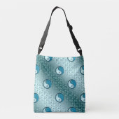 Jaar van de waterslang crossbody tas (Achterkant)