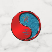 Jaar van de watertijger confetti (Kleine voorkant)