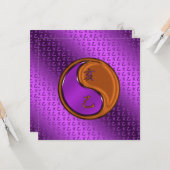 Jaar van de Wood Boar Kaart (Voorkant / Achterkant in situ)