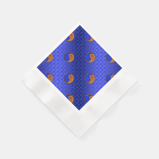 Jaar van de Wood Ox Servet (Hoek)