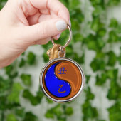 Jaar van de Wood Ox Sleutelhanger (Hand)