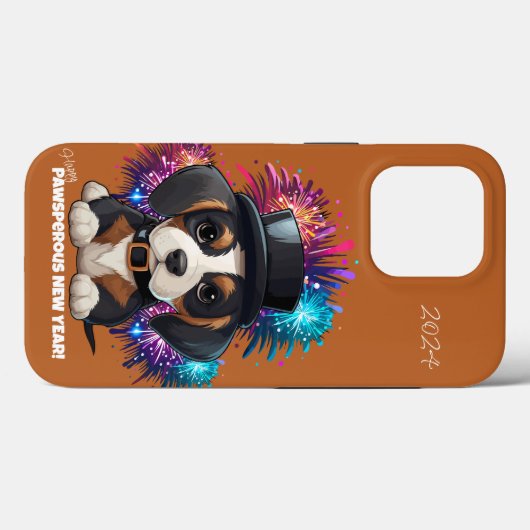 Jaar van de Woofs! Case-Mate iPhone Case (Achterkant (horizontaal))