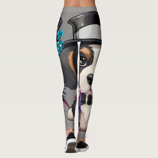 Jaar van de Woofs! Leggings (Achterkant)