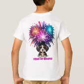 Jaar van de Woofs! T-shirt (Achterkant)
