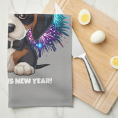 Jaar van de Woofs! Theedoek (Quarter Fold)