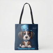 Jaar van de Woofs! Tote Bag (Voorkant)