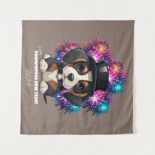 Jaar van de Woofs! Wandkleed (Voorkant (horizontaal))