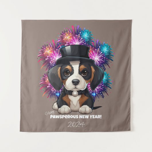 Jaar van de Woofs! Wandkleed (Voorkant)