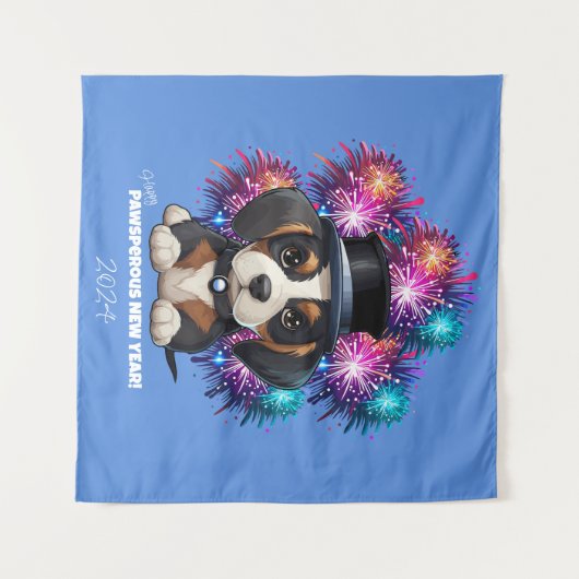 Jaar van de Woofs! Wandkleed (Voorkant (horizontaal))