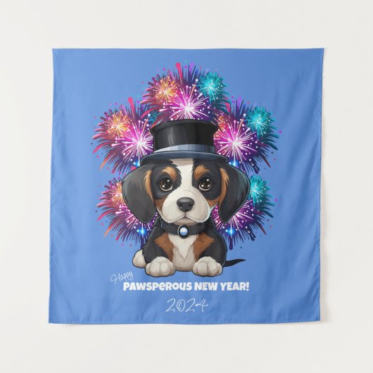 Jaar van de Woofs! Wandkleed (Voorkant)