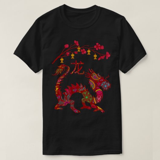 Jaar van Dragon Chinese Zodiac Pullover (Design voorkant)