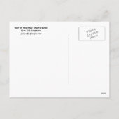 Jaar van duidelijke) briefkaart het van de Tijger (Achterkant)