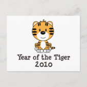 Jaar van het Briefkaart Tiger (Voorkant)