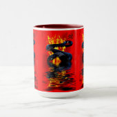 Jaar van het Chinese nieuwjaar van de zwarte slang Mok (Midden)