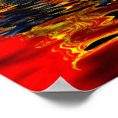 Jaar van het Chinese nieuwjaar van de zwarte slang Poster (Hoek)