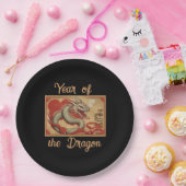 Jaar van het Dragon Paper Bord (Feest)