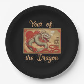 Jaar van het Dragon Paper Bord (Voorkant)
