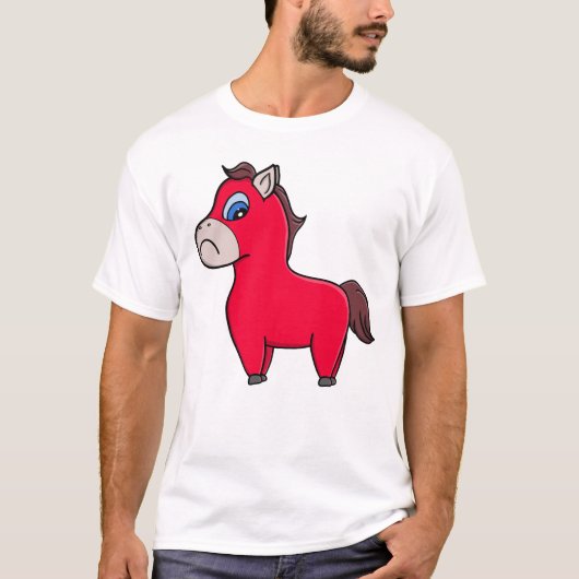 Jaar van het droevige paard t-shirt (Voorkant)