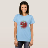 Jaar van het geitensymbool Gold T-shirt (Voorkant volledig)